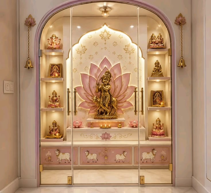 Arune Interiors Pooja Mandap