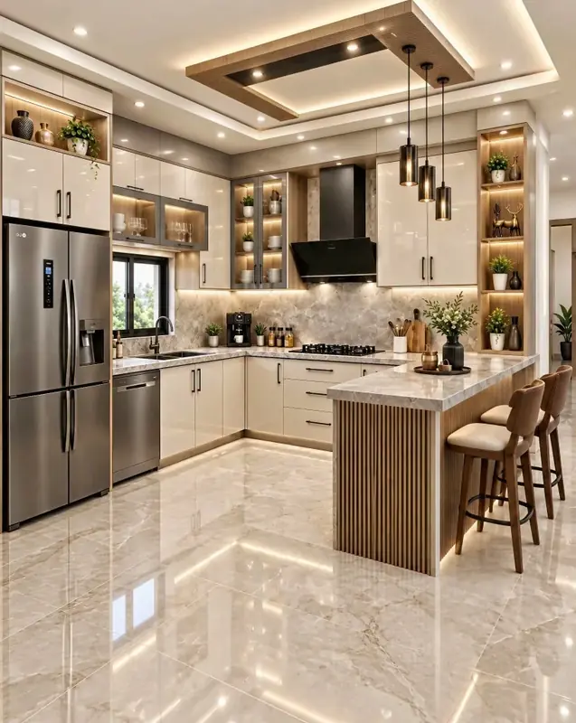 Luxury Modular Kitchen My Home Nishada, Kokapet